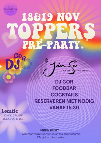 Toppers Pre-Festival Party